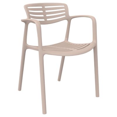 Toledo Aire Eco Recycled Arm Chair, Set of 4