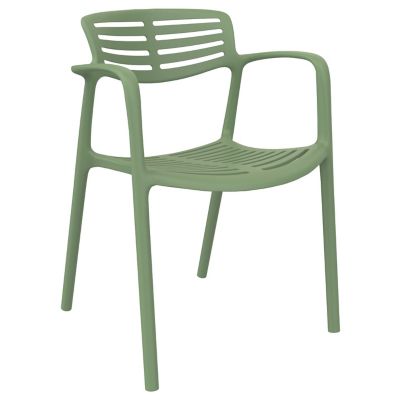 Toledo Aire Eco Recycled Arm Chair, Set of 4