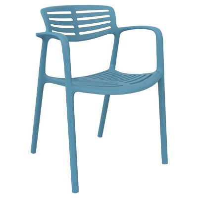 Toledo Aire Eco Recycled Arm Chair, Set of 4