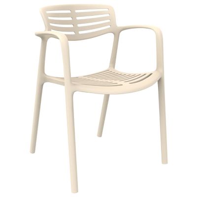 Toledo Aire Eco Recycled Arm Chair, Set of 4