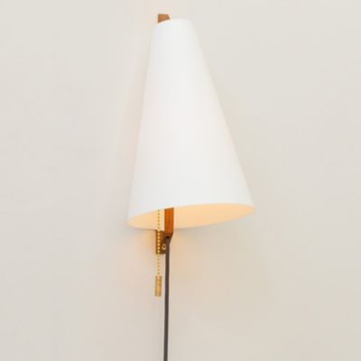 Hood Plug-In Wall Sconce
