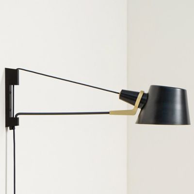 Pivot Plug-In Wall Sconce