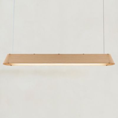 Beam Oak LED Linear Suspension