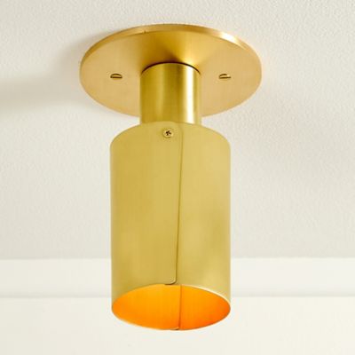 Peek Can Circle Flushmount
