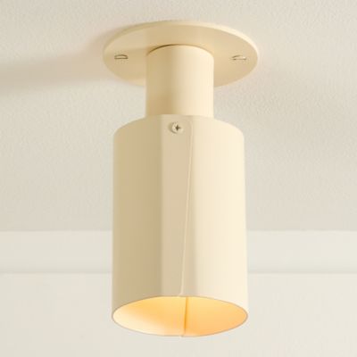 Peek Can Circle Flushmount