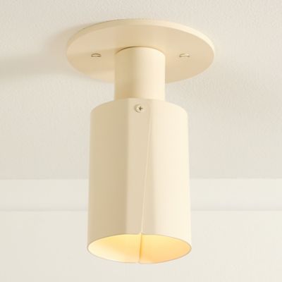 Peek Can Circle Flushmount