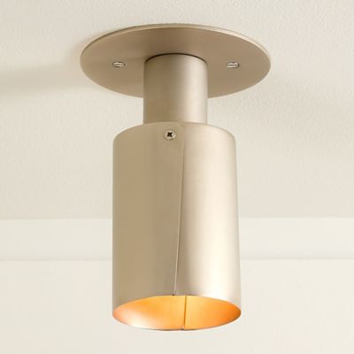 Peek Can Circle Flushmount