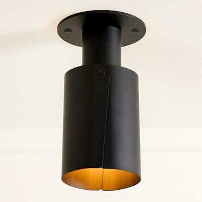 Peek Can Circle Flushmount