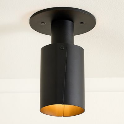 Peek Can Circle Flushmount