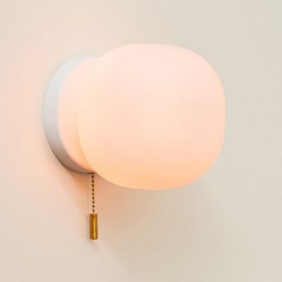 Pearl Pull Chain Wall Sconce