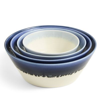 Pacific Glaze Stacking Bowl, Set of 4