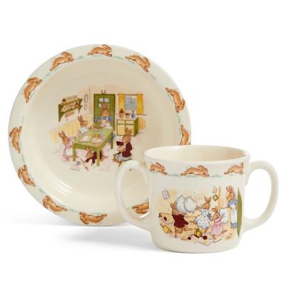 Bunnykins Bowl Plate, Set of 2