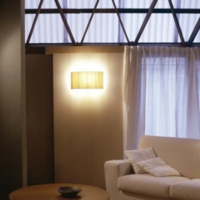 Shown in Rectangular finish, Square shape, lit, in use