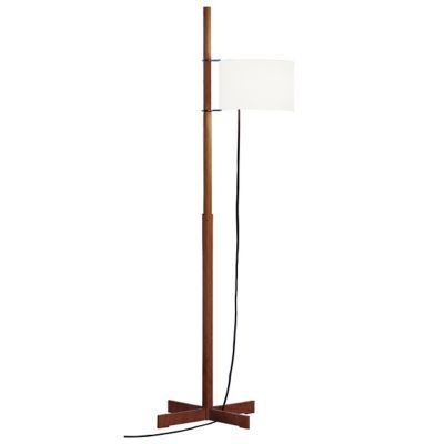 TMM Floor Lamp (White/Walnut) - OPEN BOX RETURN