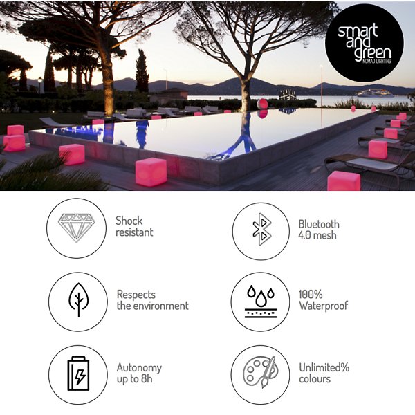 Ball Bluetooth Floating LED Indoor/Outdoor Lamp