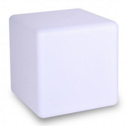 Big Cube Bluetooth Indoor/Outdoor Lamp(Wht)-OPEN BOX RETURN