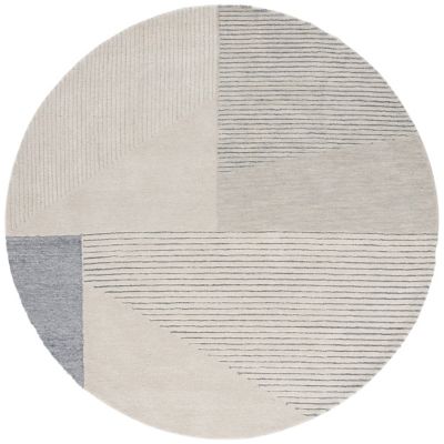 Warm Offset Area Rug