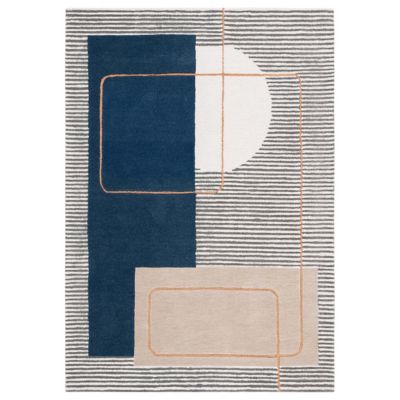 Marine Print Area Rug