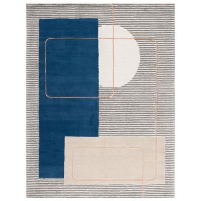 Marine Print Area Rug