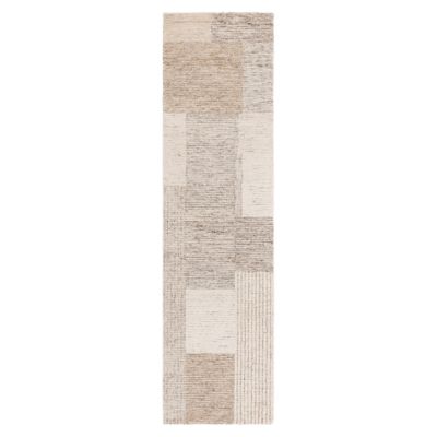 Linen Print Area Rug