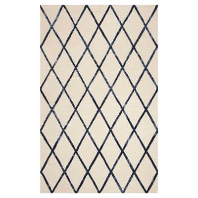 Ink Diamond Area Rug