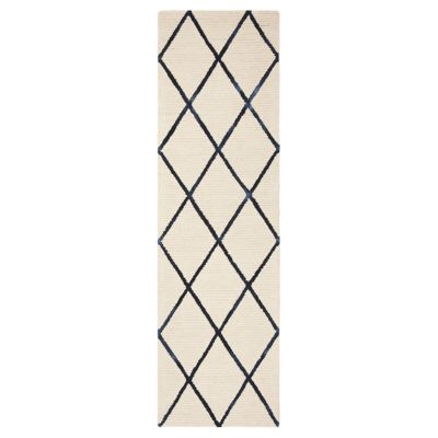 Ink Diamond Area Rug