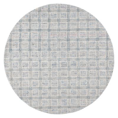 Silver Tile Area Rug