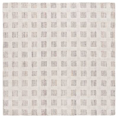 Silver Tile Area Rug