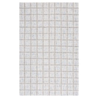 Silver Tile Area Rug