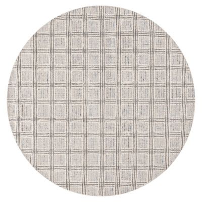 Silver Tile Area Rug