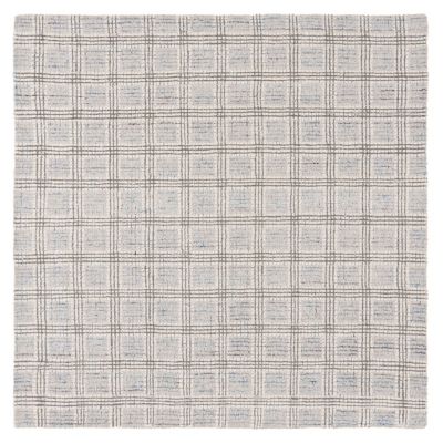 Silver Tile Area Rug