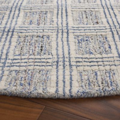 Shown in Blue with Ivory color, Detail view