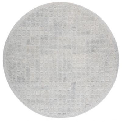 Woven Grid Area Rug