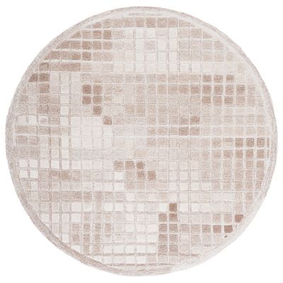 Woven Grid Area Rug