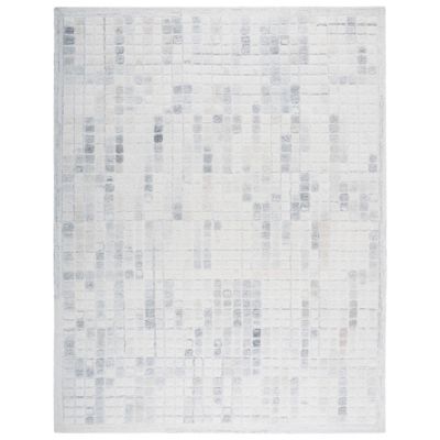 Woven Grid Area Rug