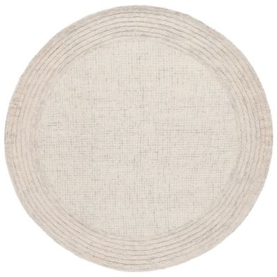 Denim Border Area Rug