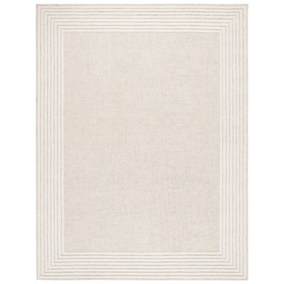 Denim Border Area Rug