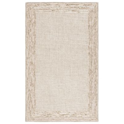 Denim Border Area Rug