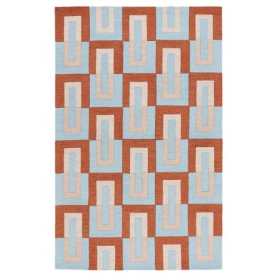 Rust Current Area Rug