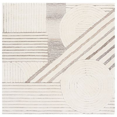 Sepia Print Area Rug