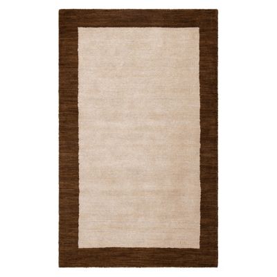 Bark Border Area Rug