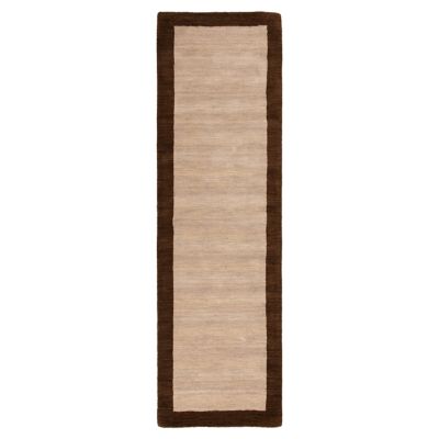 Bark Border Area Rug