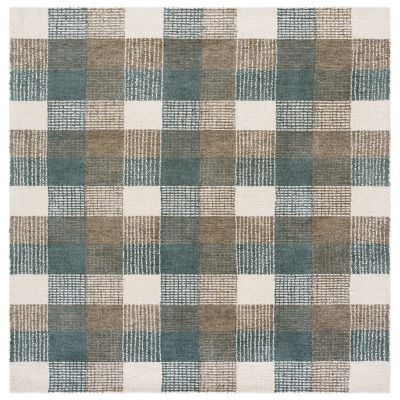 Rust Tile Area Rug