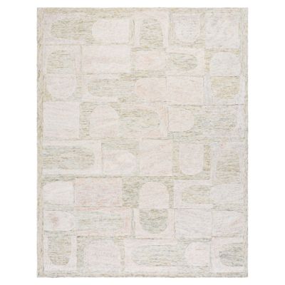 Rust Circuit Area Rug