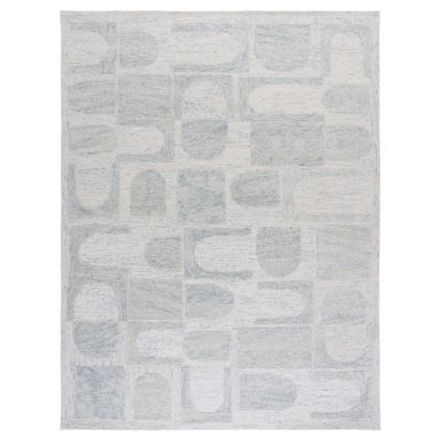 Rust Circuit Area Rug