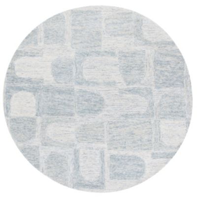 Rust Circuit Area Rug
