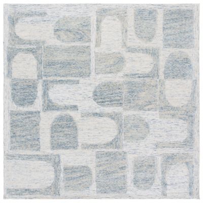 Rust Circuit Area Rug