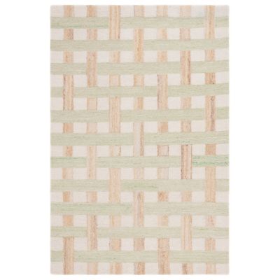 Sage Grid Area Rug