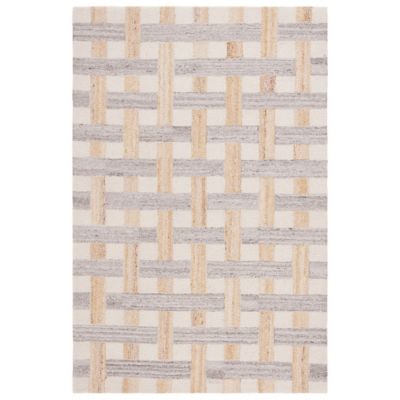 Sage Grid Area Rug