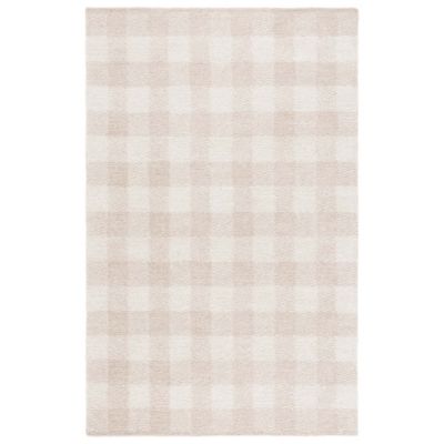 Toasted Grid Area Rug